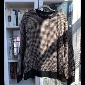 J Crew - Houndstooth Sweater XL